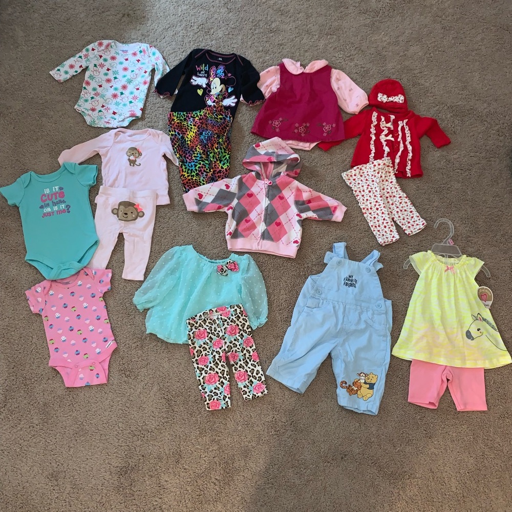 Lot of Baby Girl Outfits